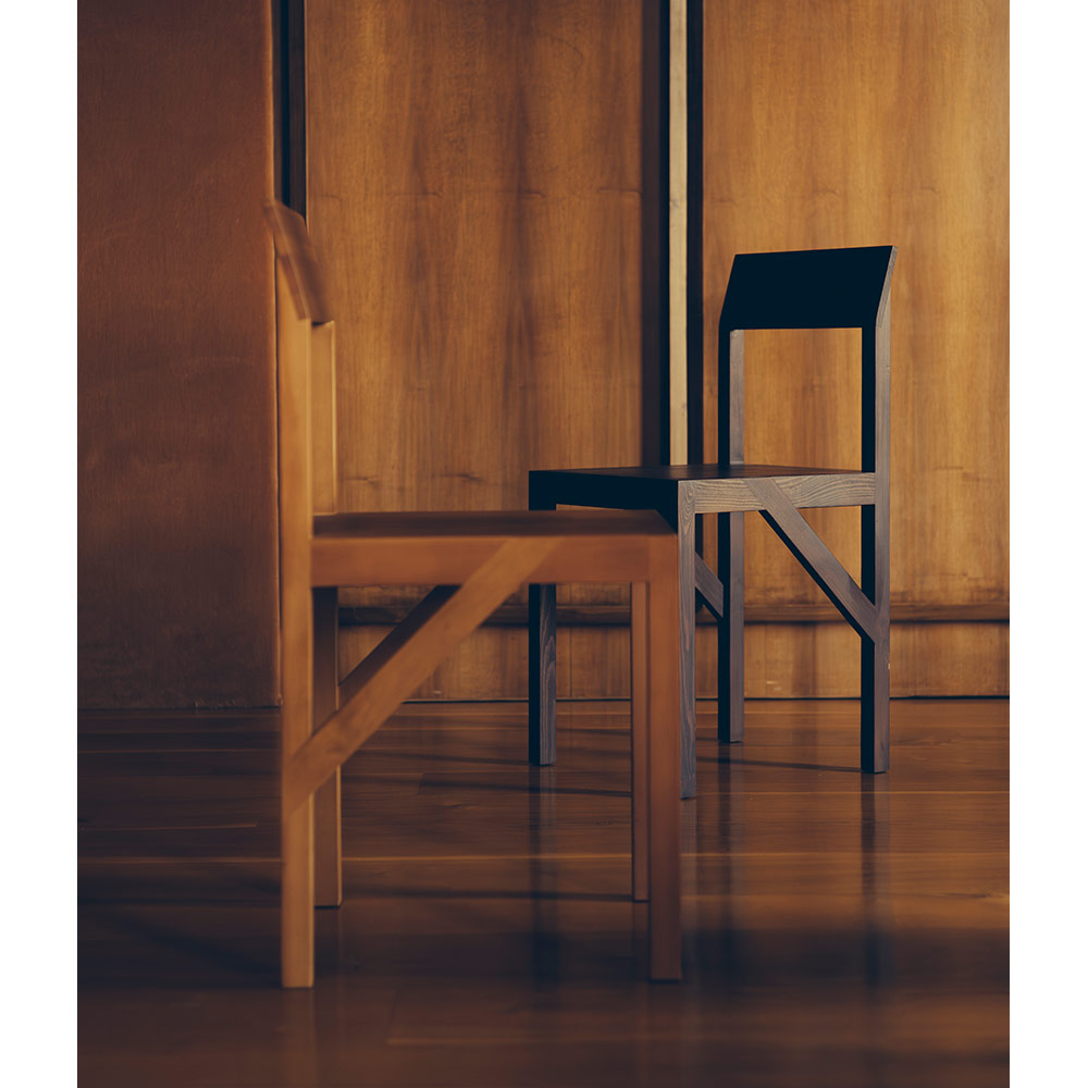 Bracket Chair - Warm Brown Ash