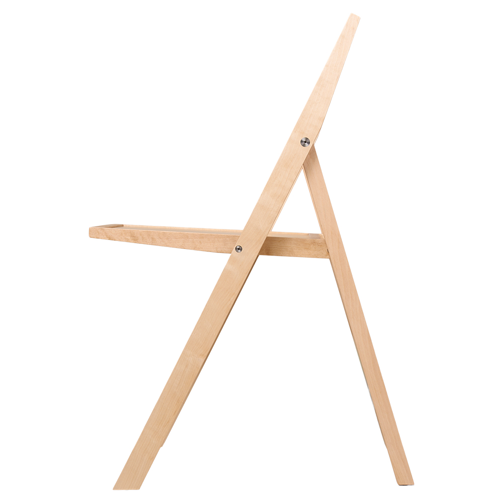 Folding Flat Chair - Natural Birch