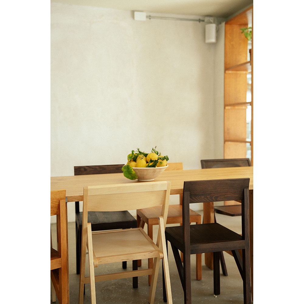 Folding Flat Chair - Natural Birch