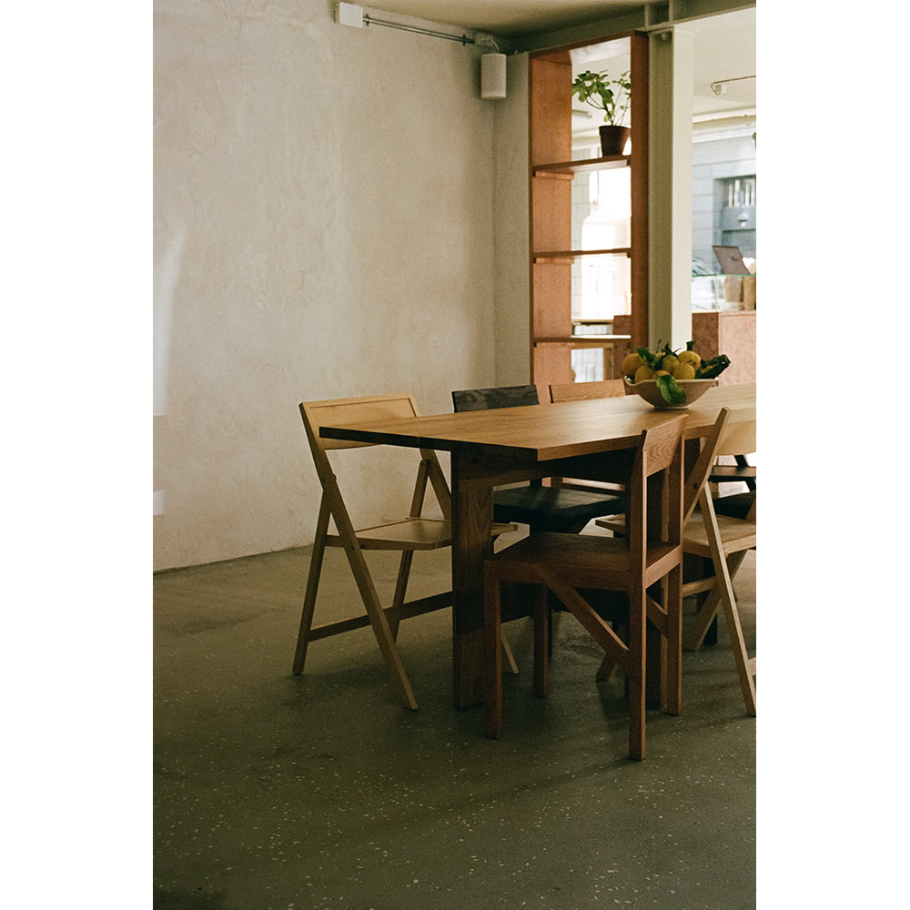 Folding Flat Chair - Natural Birch