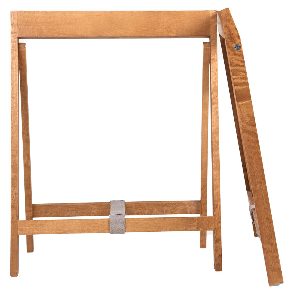 Folding Flat Table Trestles - Warm Brown Birch | Rouse Home
