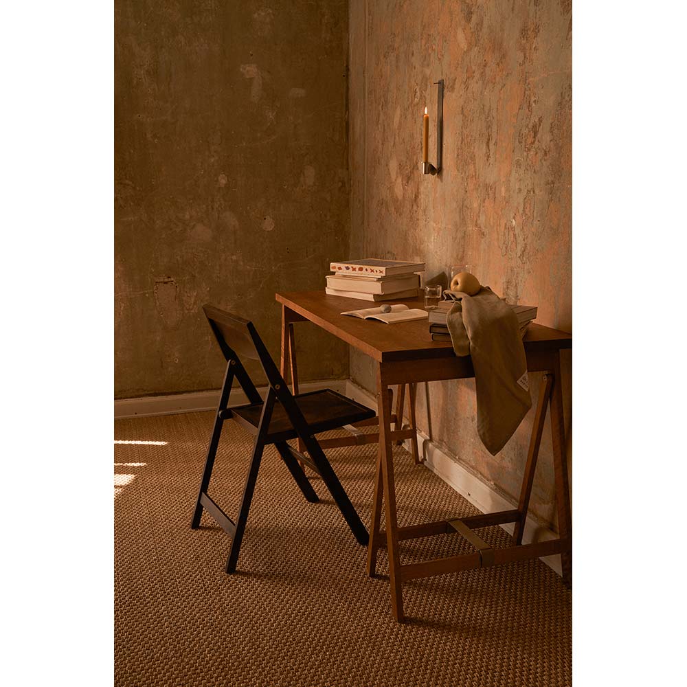 Folding Flat Trestle Table - Warm Brown Birch | Rouse Home