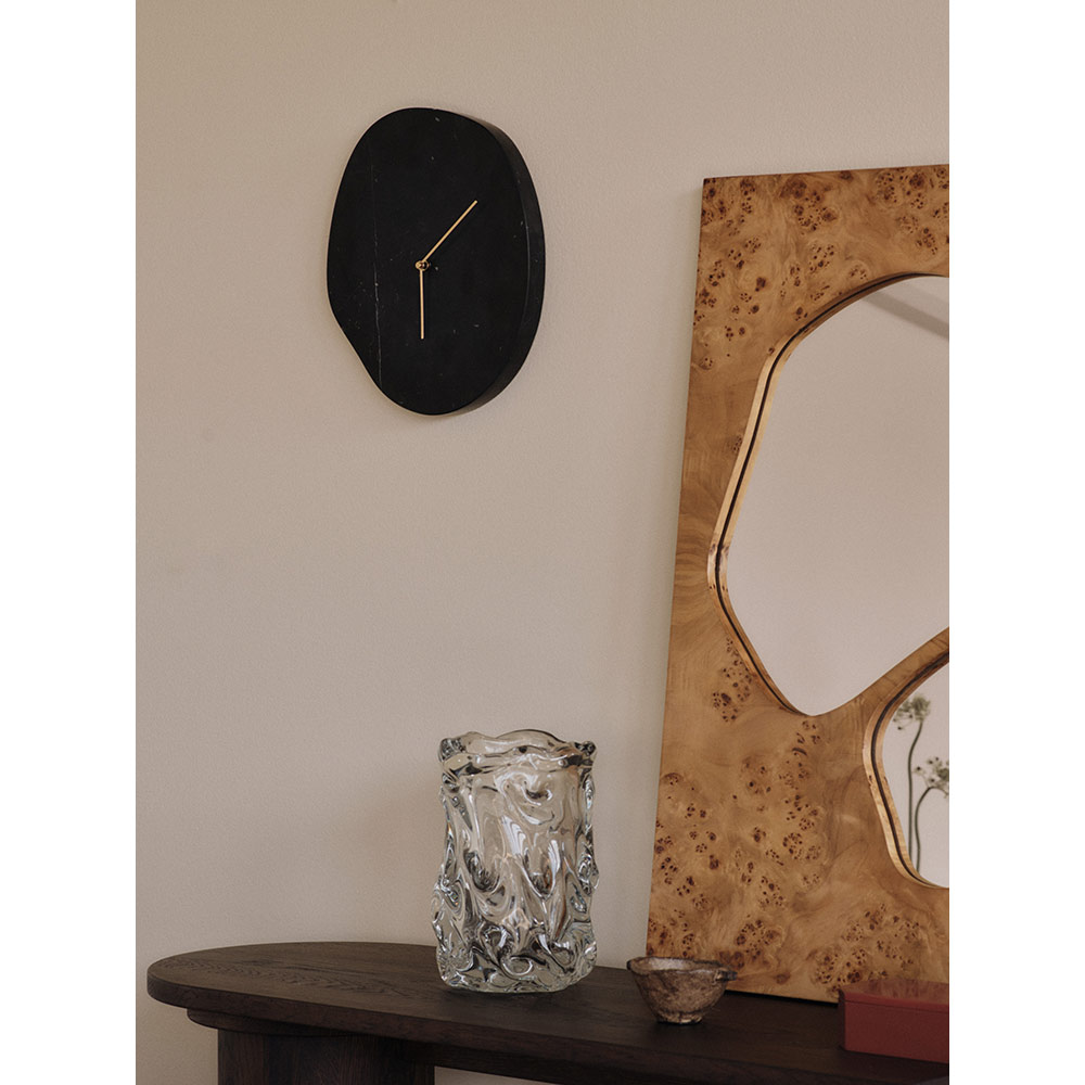 Folia Mirror - Natural Burl, Medium