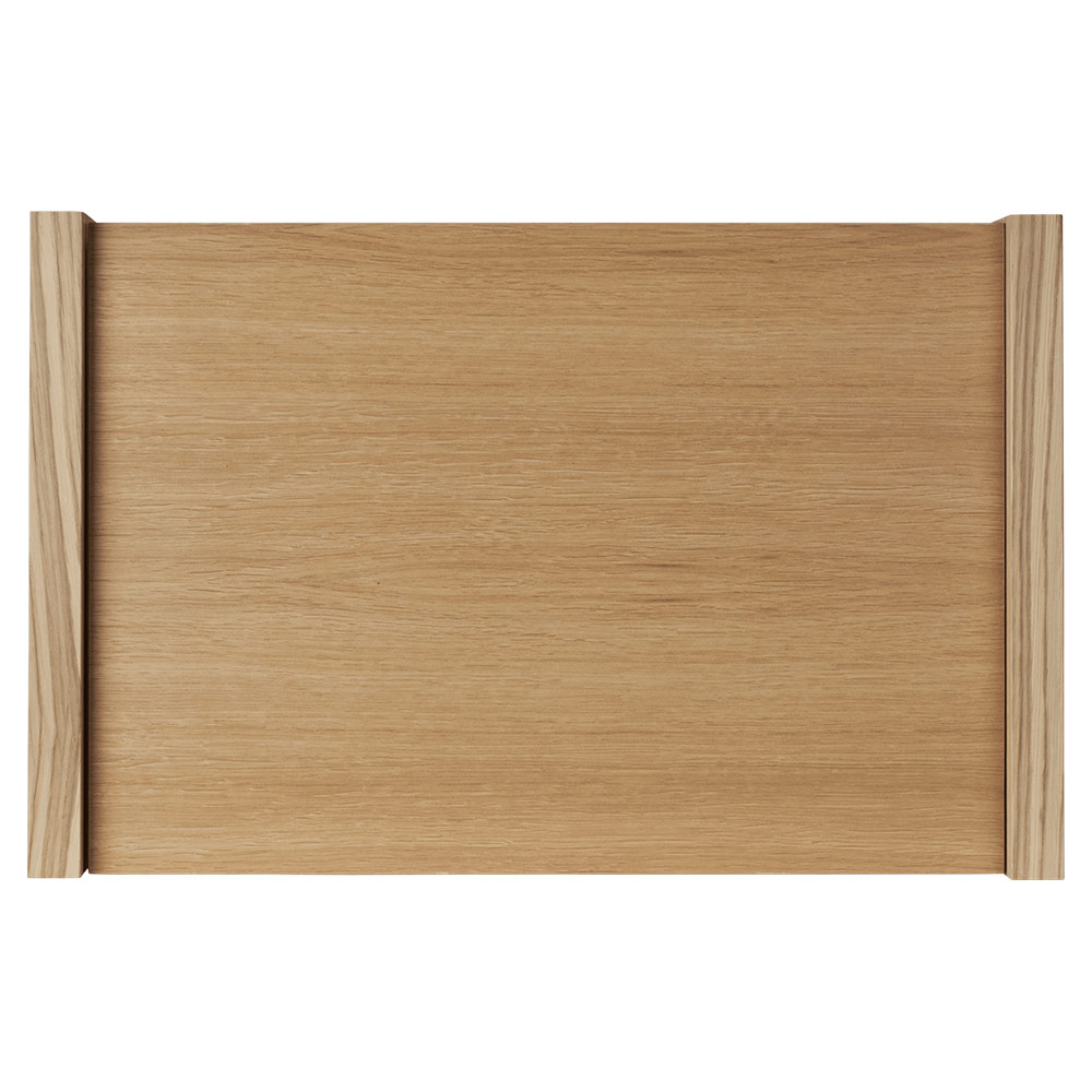 Kona Bookcase Cabinet Insert - Natural Oak