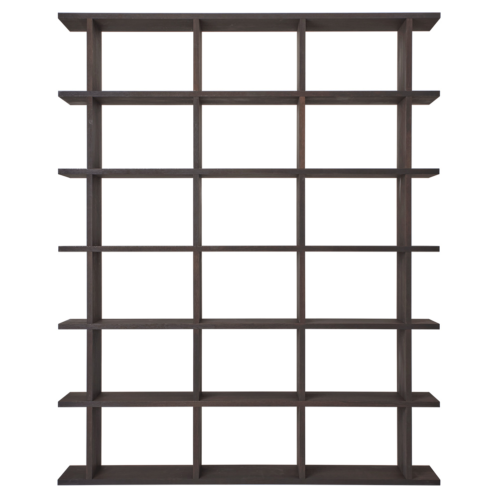 Kona Bookcase - Dark Stained Oak