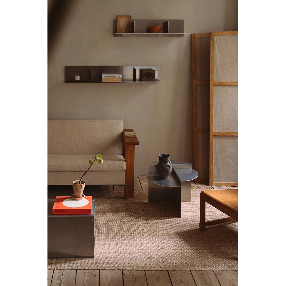 Rivet Box Table - Aluminum | Rouse Home