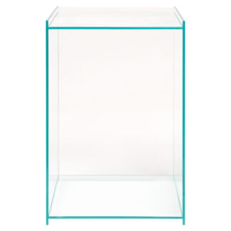 Rivet Box Table - Glass