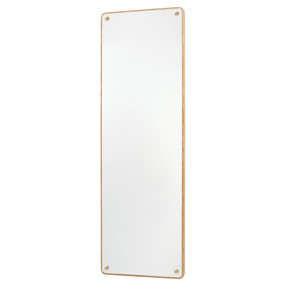 RM-1 Rectangular Mirror - Large, Natural Oak