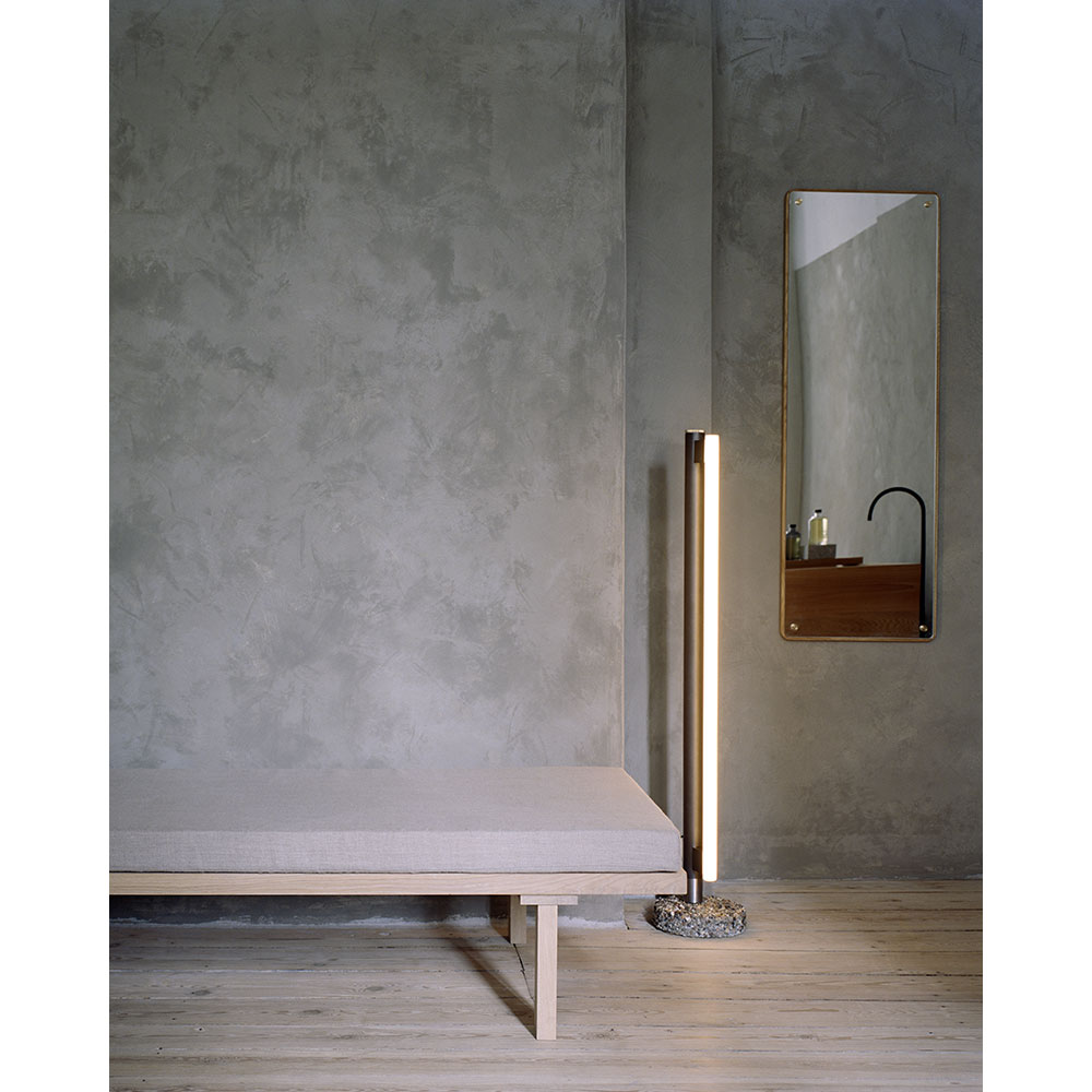 RM-1 Rectangular Mirror - Large, Natural Oak