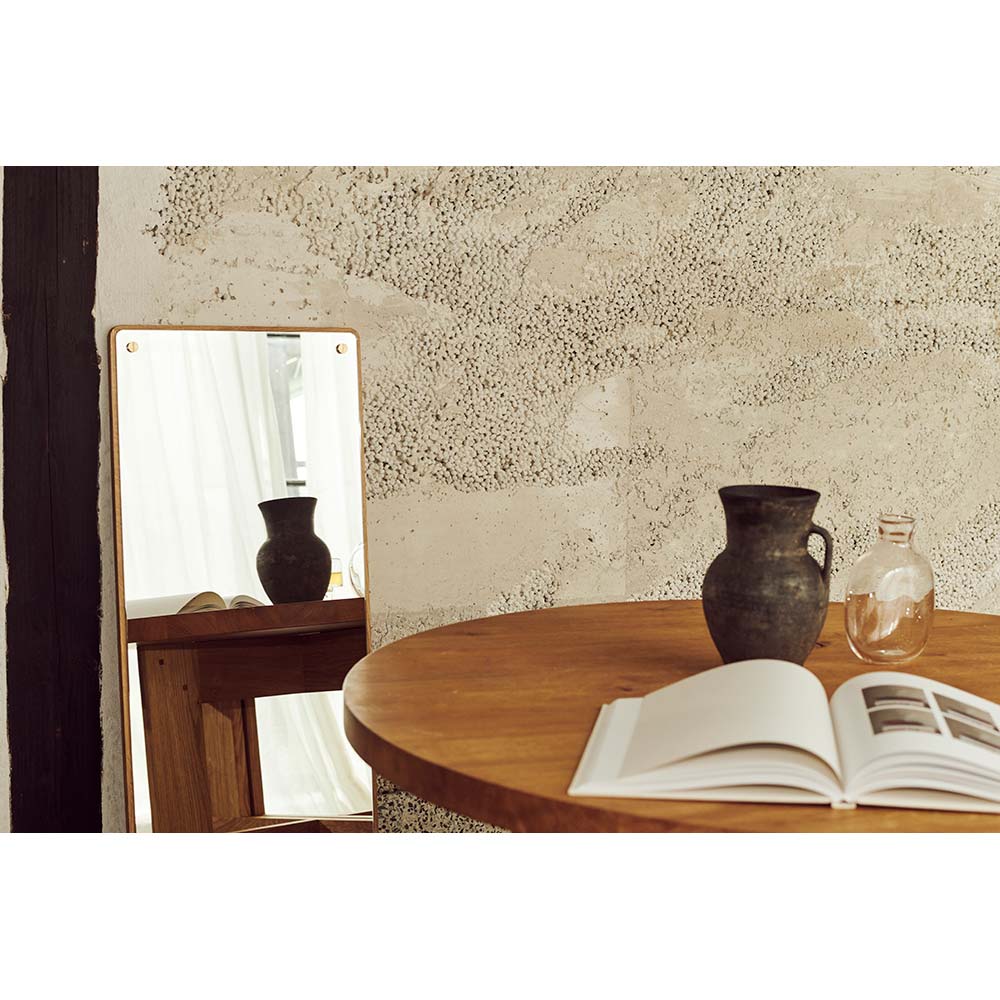 RM-1 Rectangular Mirror - Large, Natural Oak