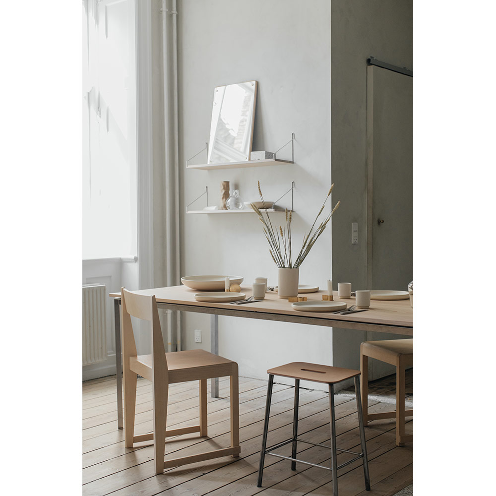 RM-1 Rectangular Mirror - Small, Natural Oak