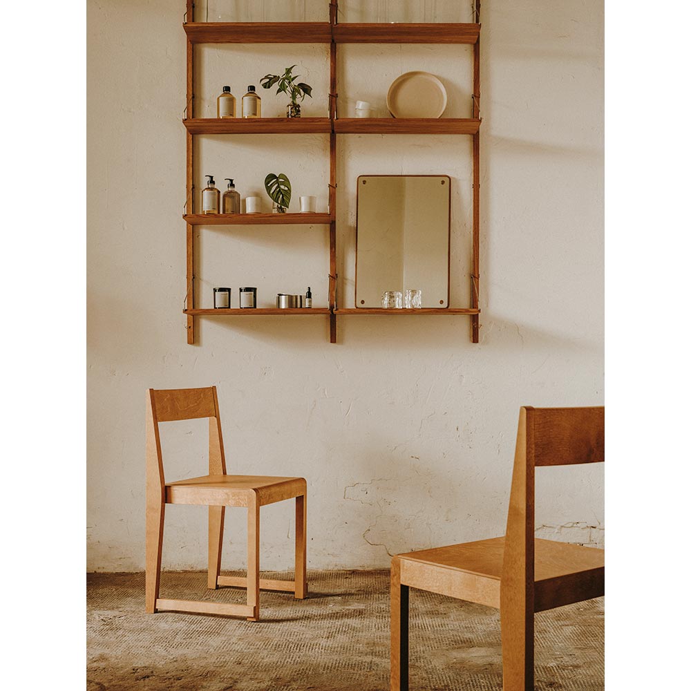 RM-1 Rectangular Mirror - Small, Natural Oak