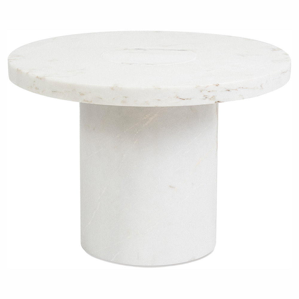 Sintra Table Marble Edition - Large, White Marble