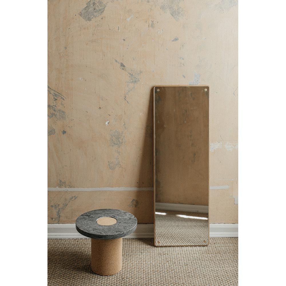 Sintra Table - Small, Black Marble, Cork