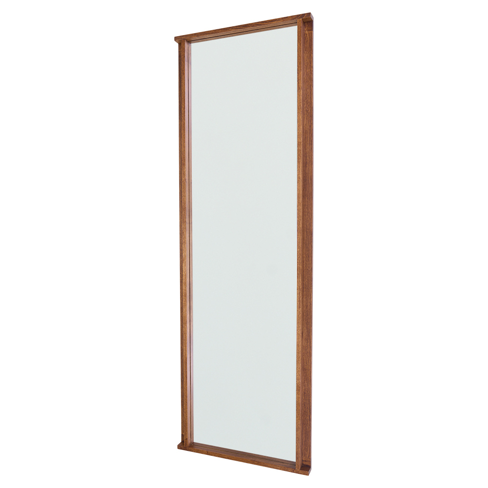 Symmetry Mirror - Large, Honey Ash Wood