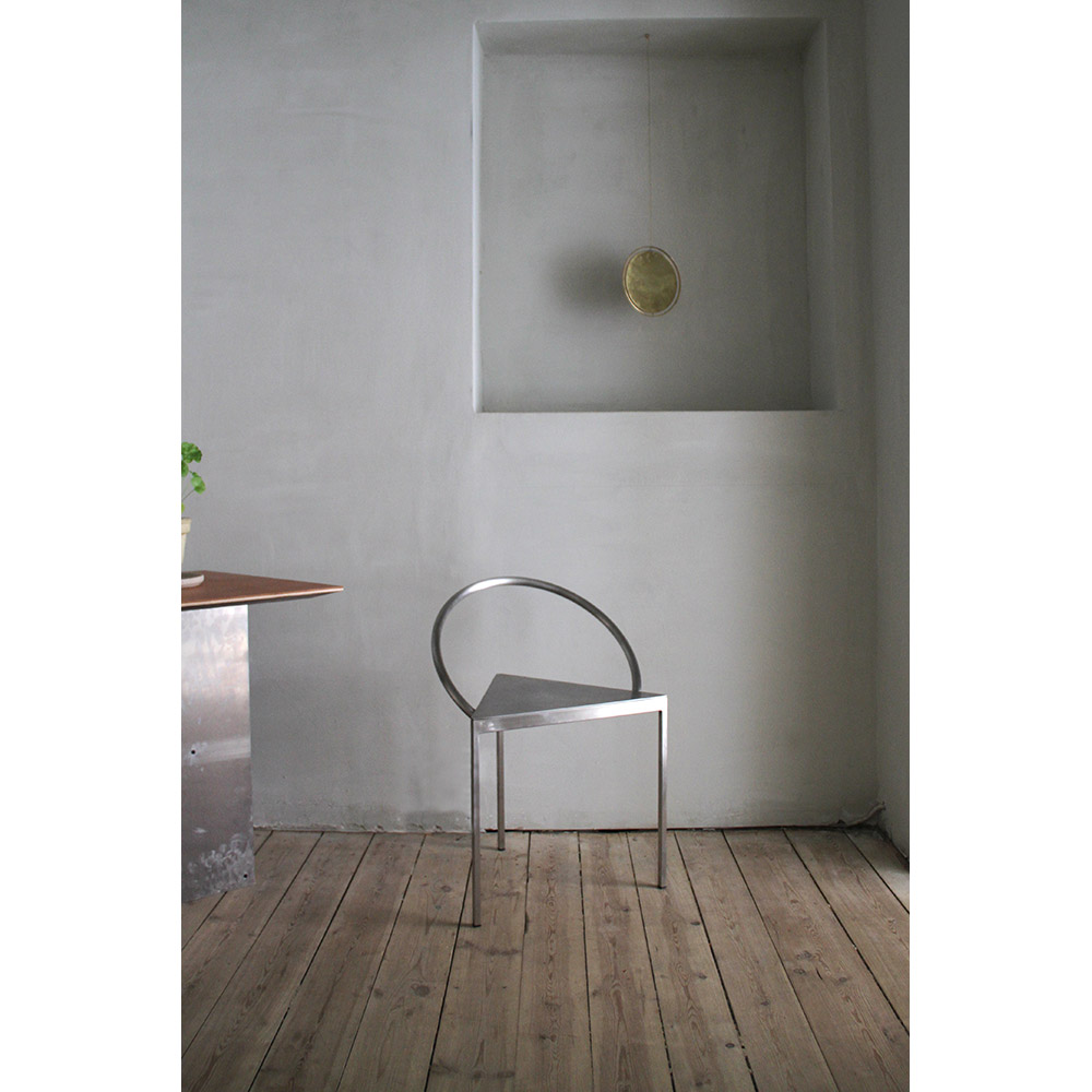 Tasca Stool - Aluminum