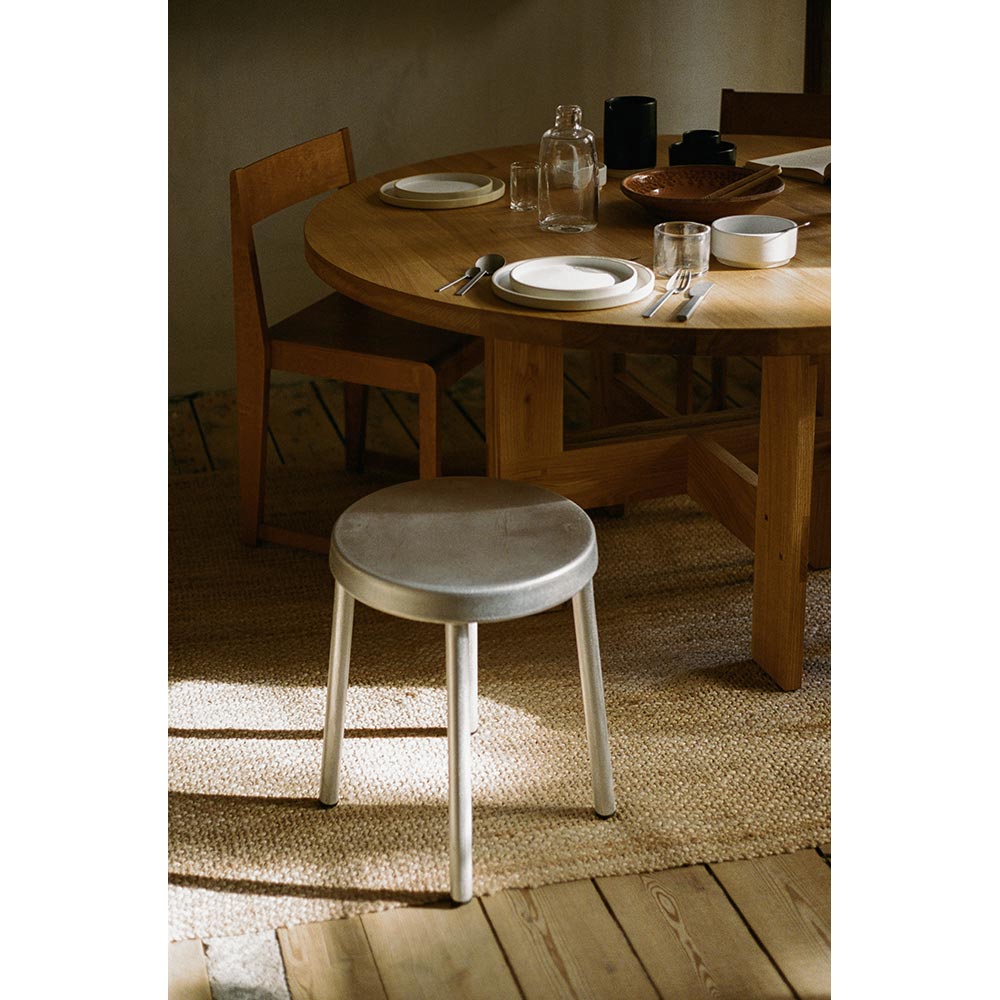 Tasca Stool - Aluminum