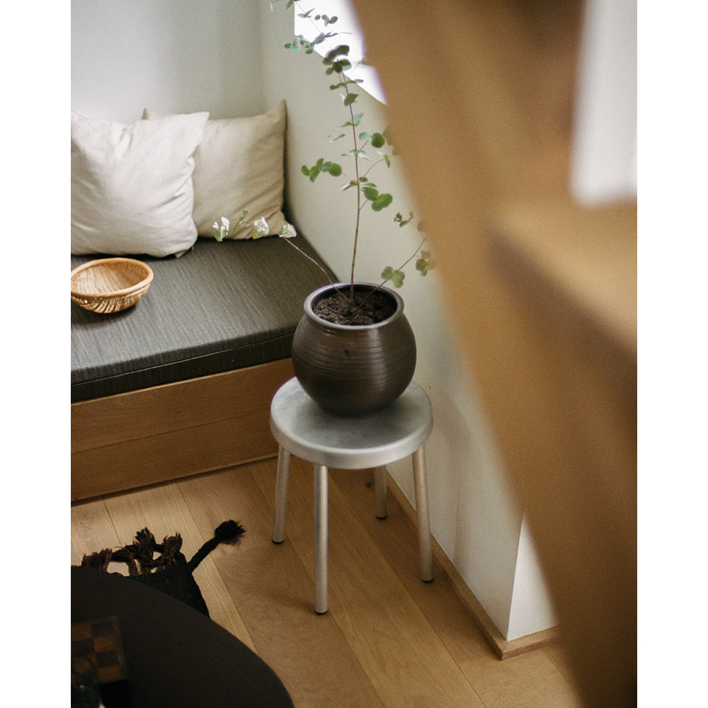 Tasca Stool - Aluminum