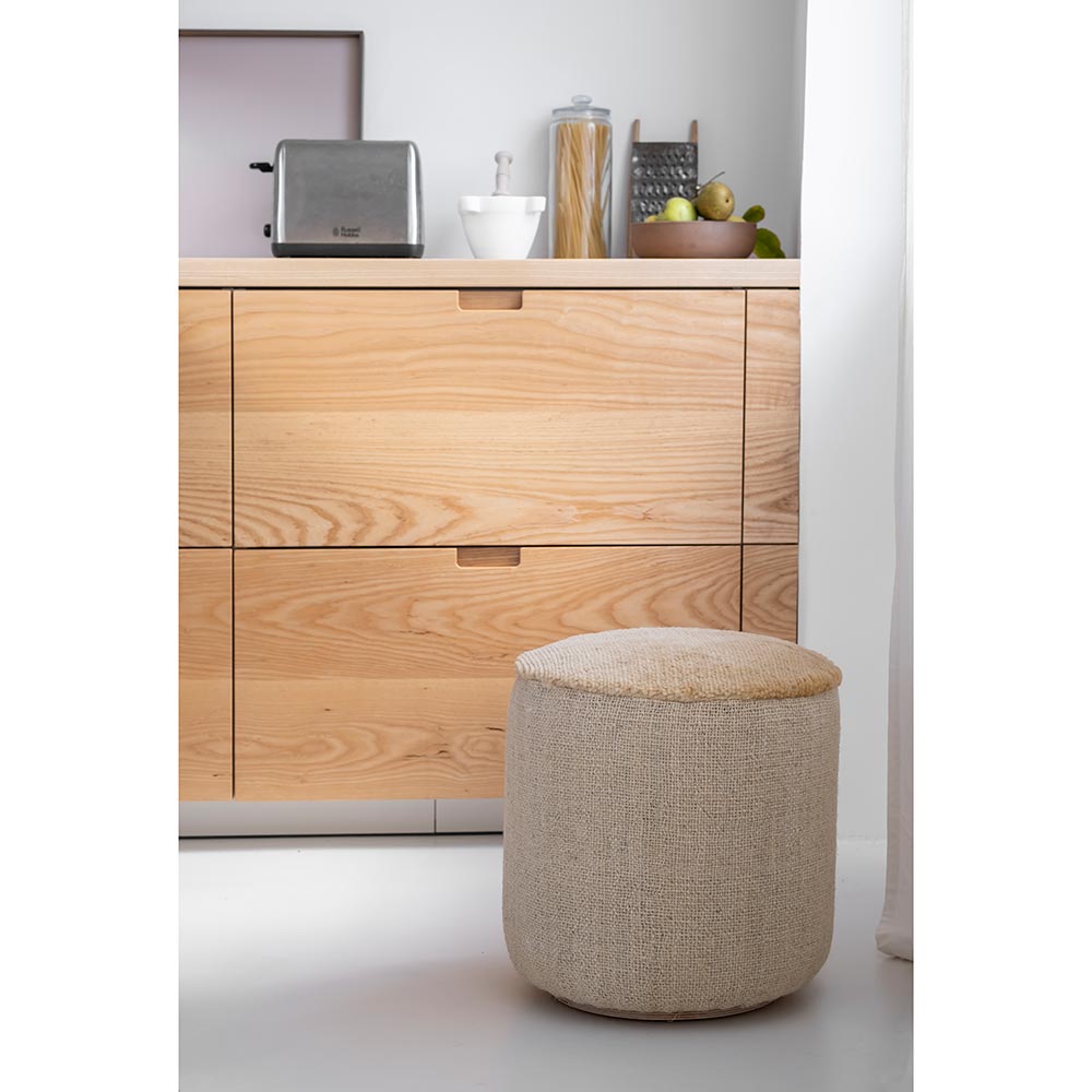 Tres Persian Pouf Small Vegetal 04 | Rouse Home