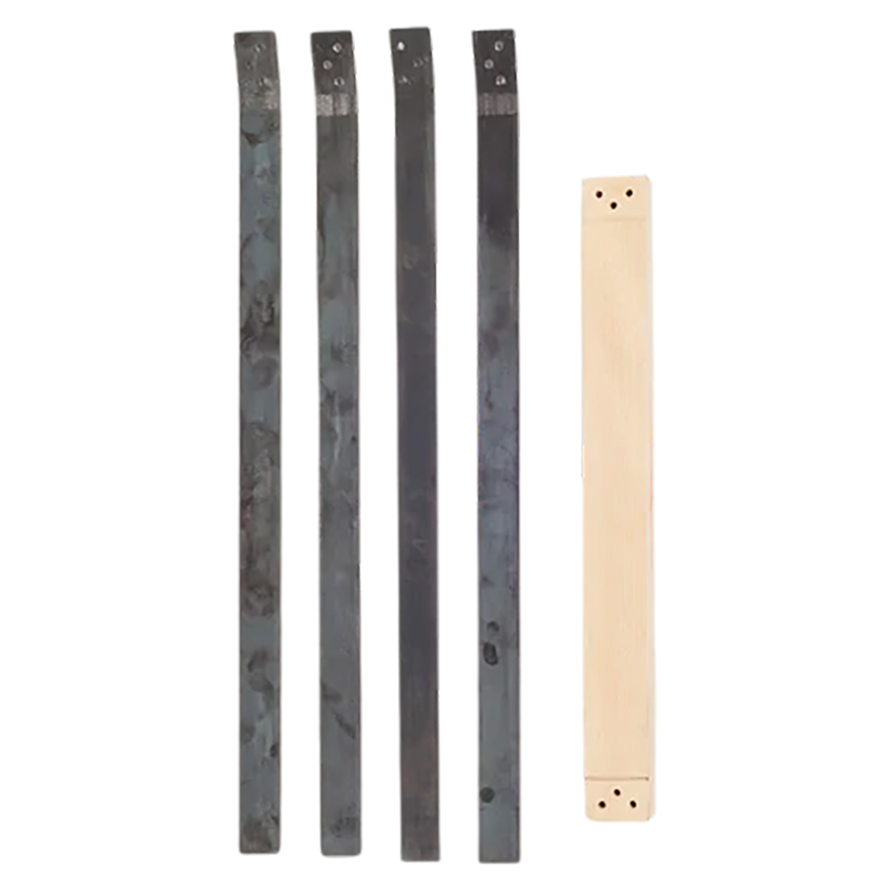 Trestles - Blackened Steel, Oak