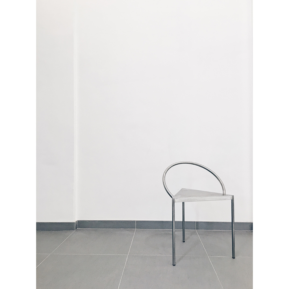Triangolo Chair - Stainless Steel