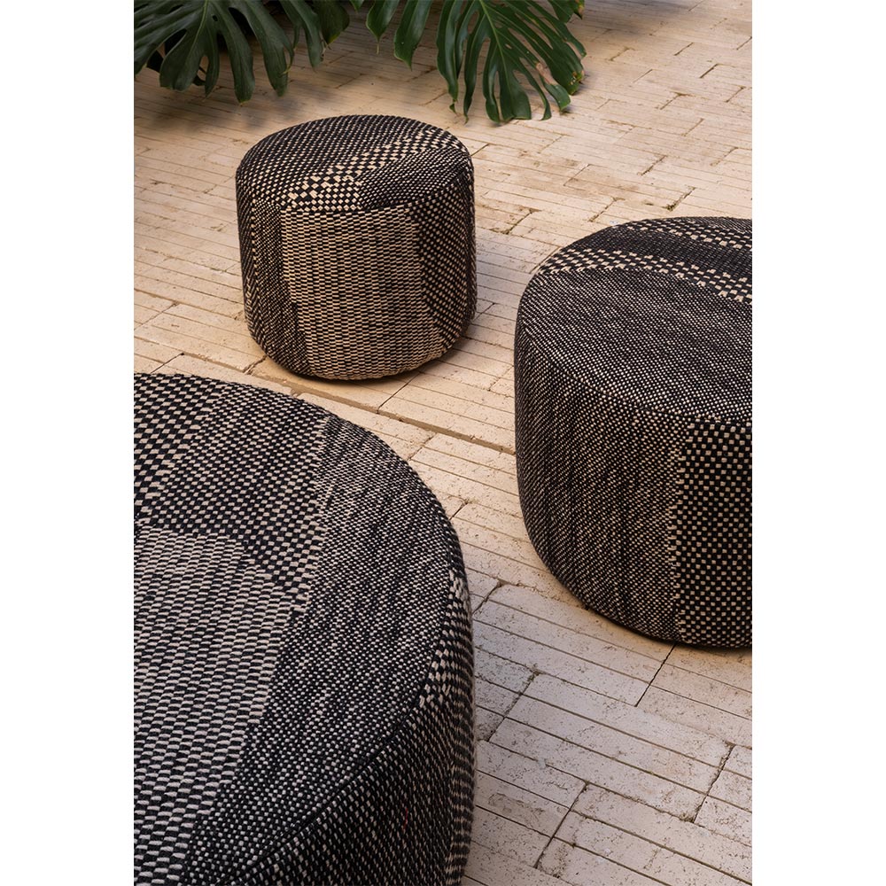 Wabisabi Pouf - Medium, Anthracite