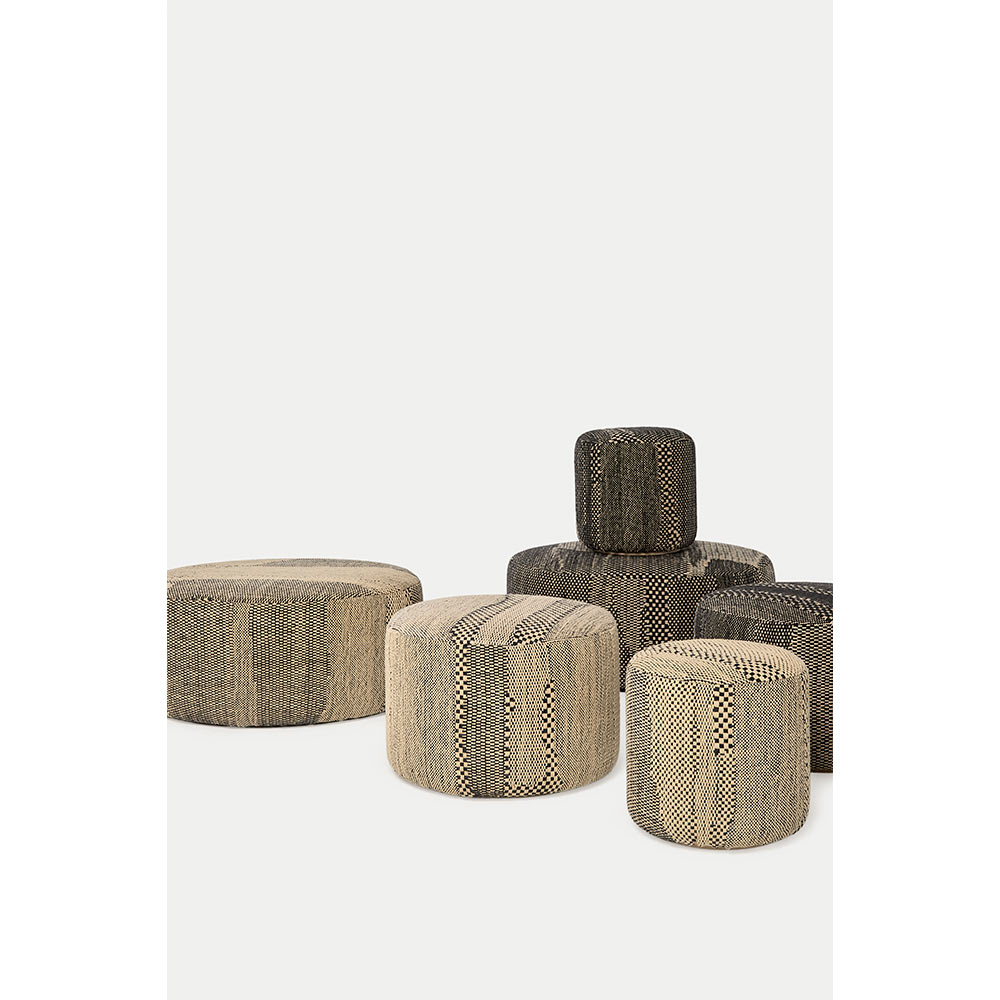 Wabisabi Pouf - Medium, Anthracite