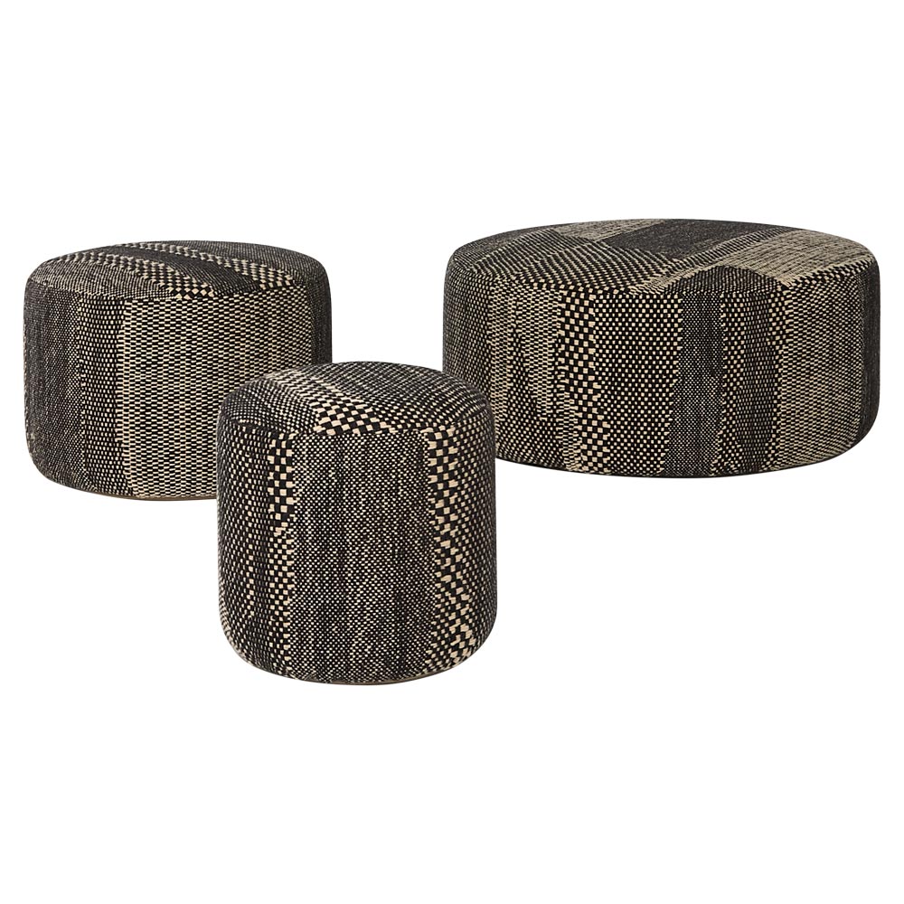 Wabisabi Pouf - Medium, Anthracite