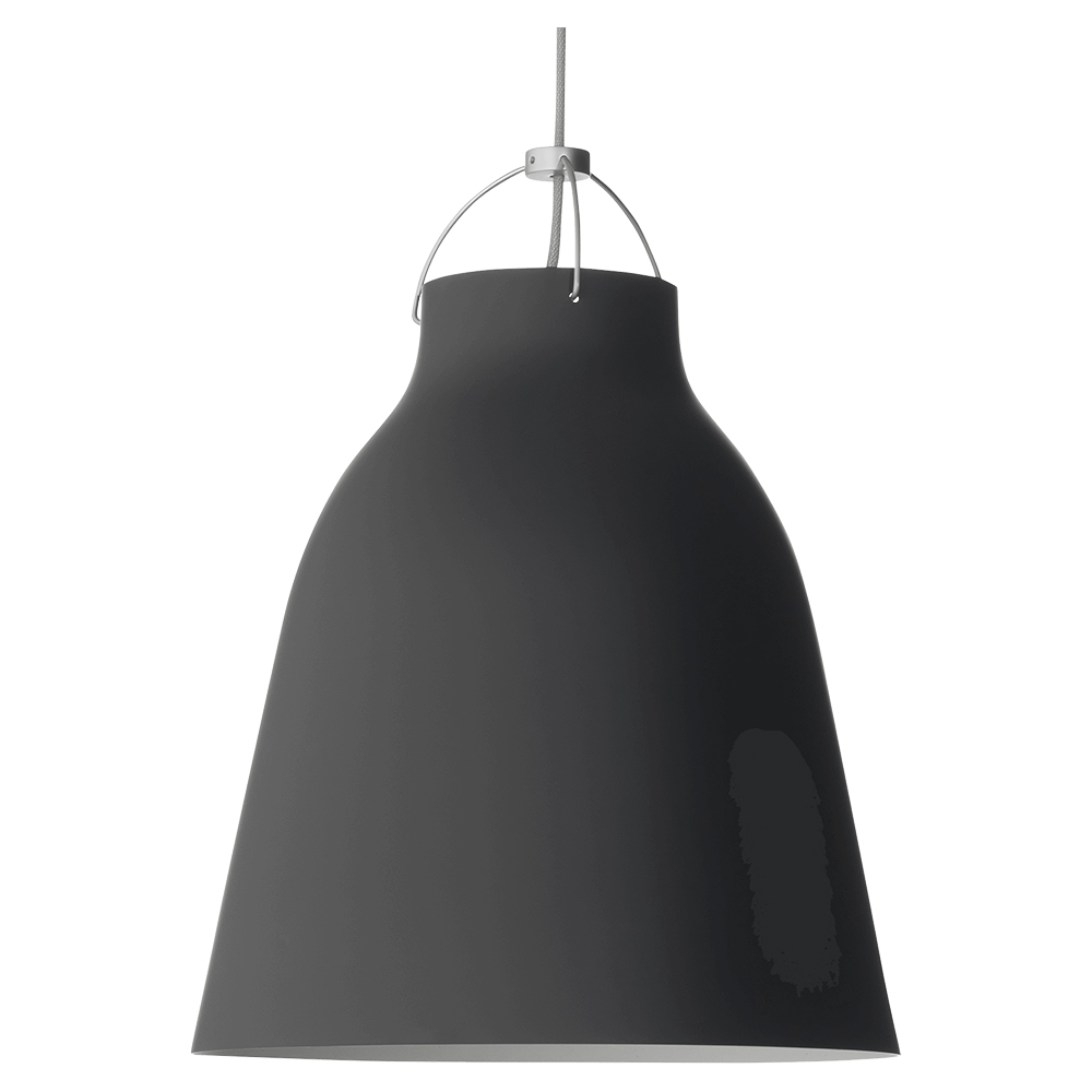 Caravaggio Matte Pendant - Black