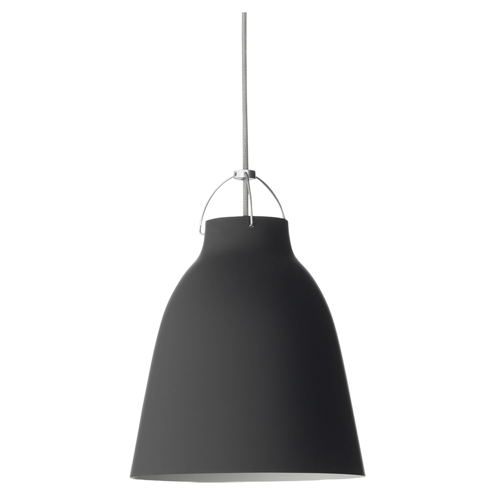 Caravaggio Matte Pendant - Black