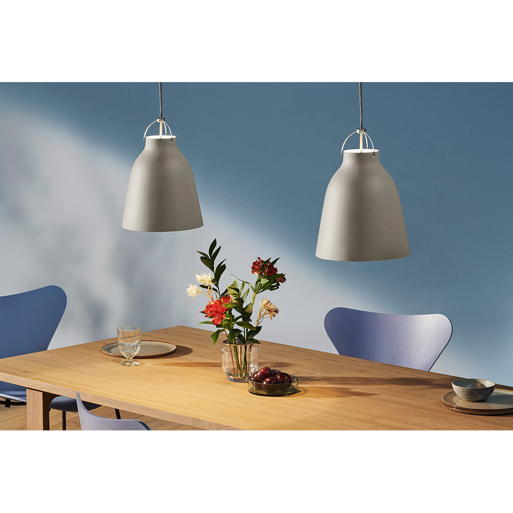 Caravaggio Matte Pendant - Gray 25