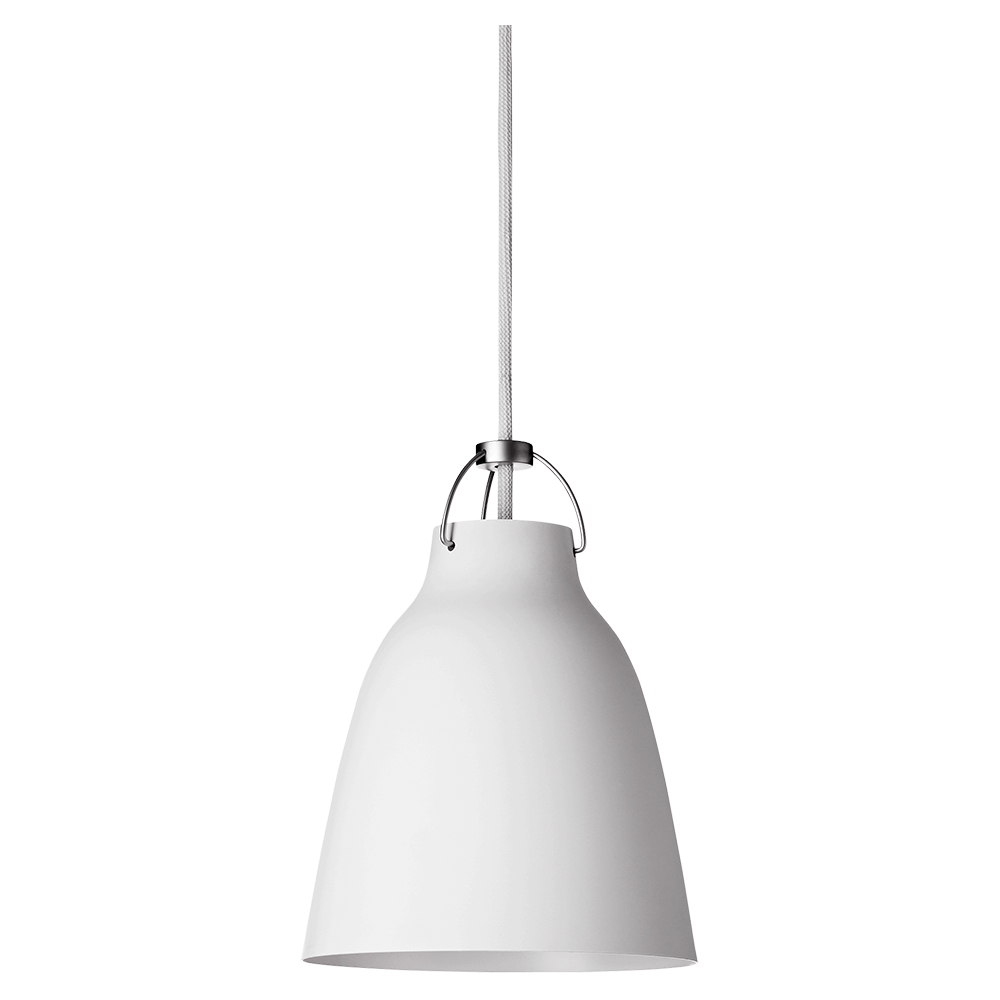Caravaggio Matte Pendant - White
