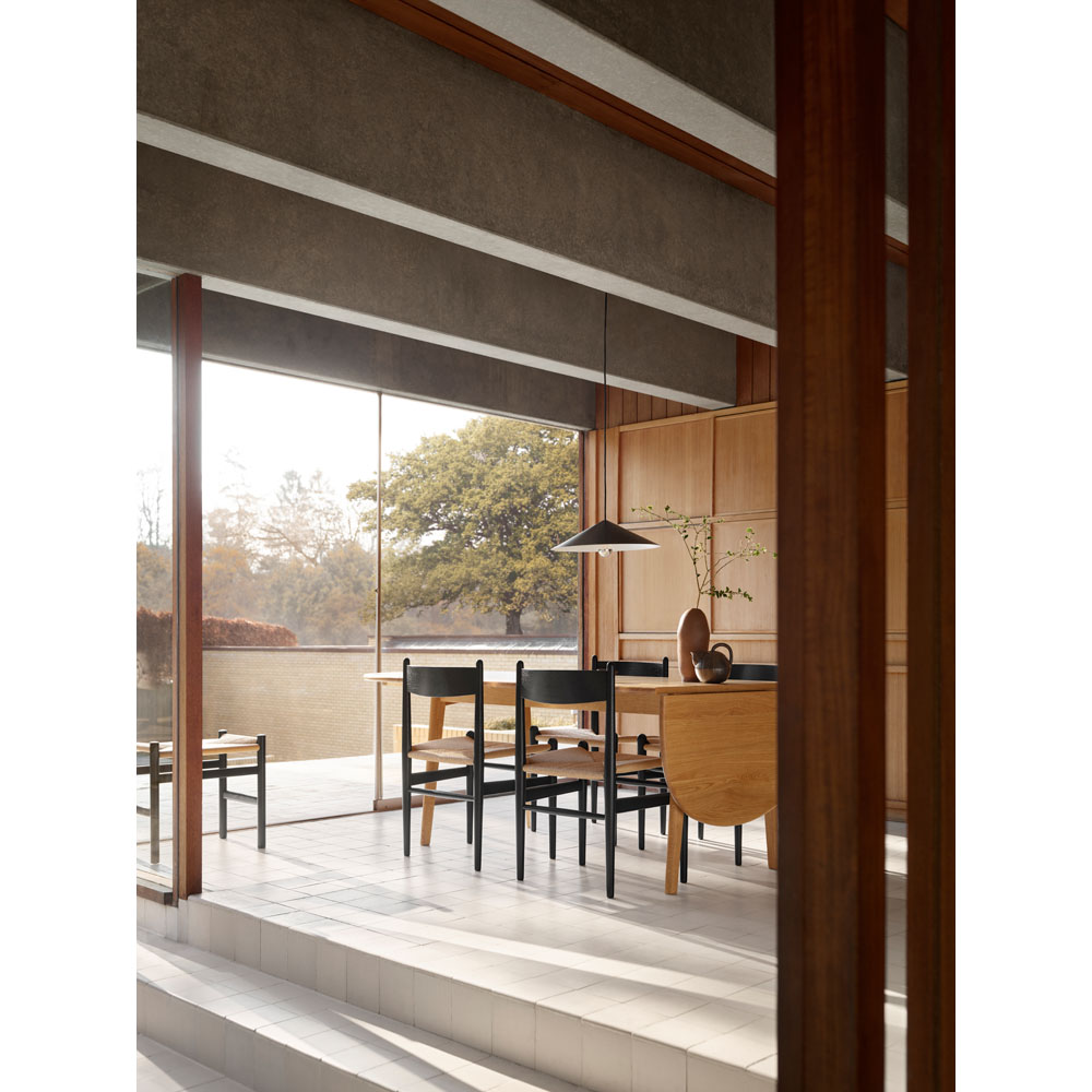 CH36 Dining Chair - Black Paper Cord