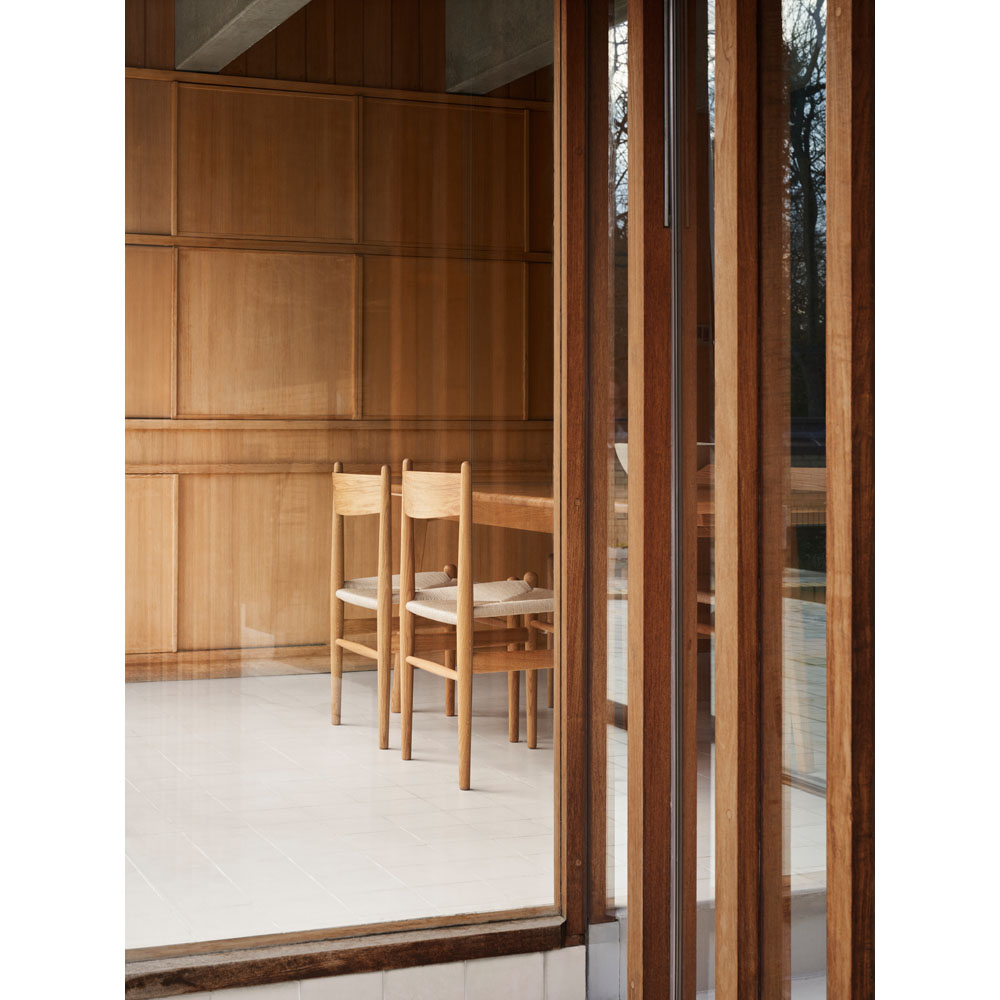 CH36 Dining Chair - Black Paper Cord