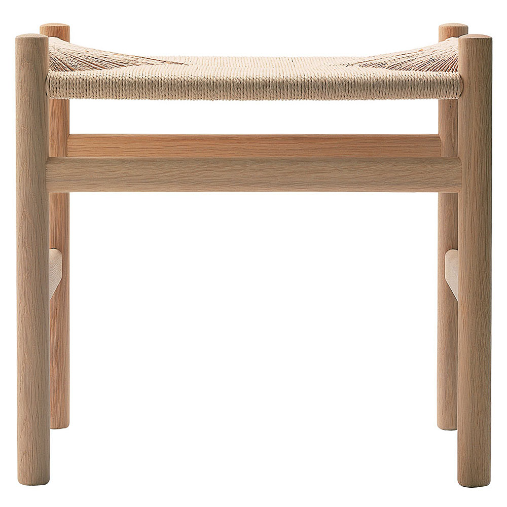 CH53 Footstool - Natural Paper Cord