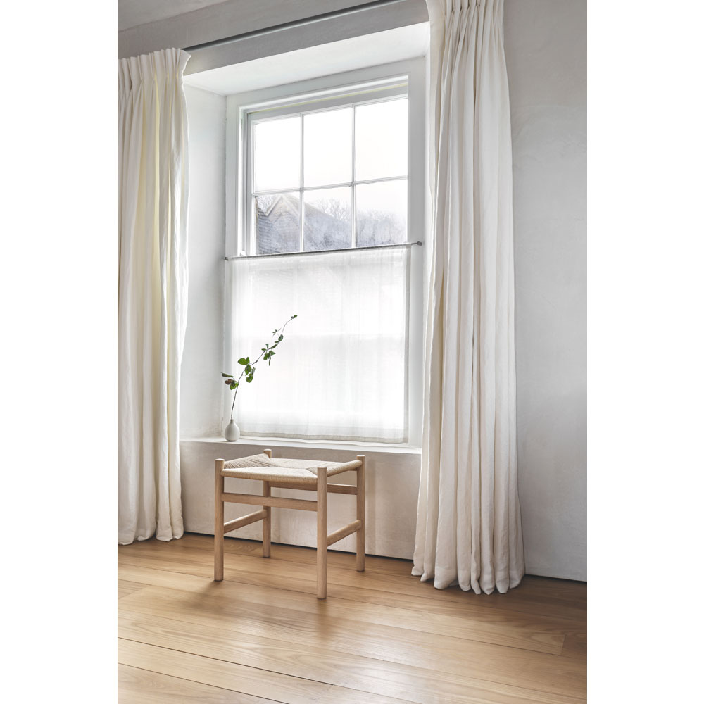 CH53 Footstool - Natural Paper Cord