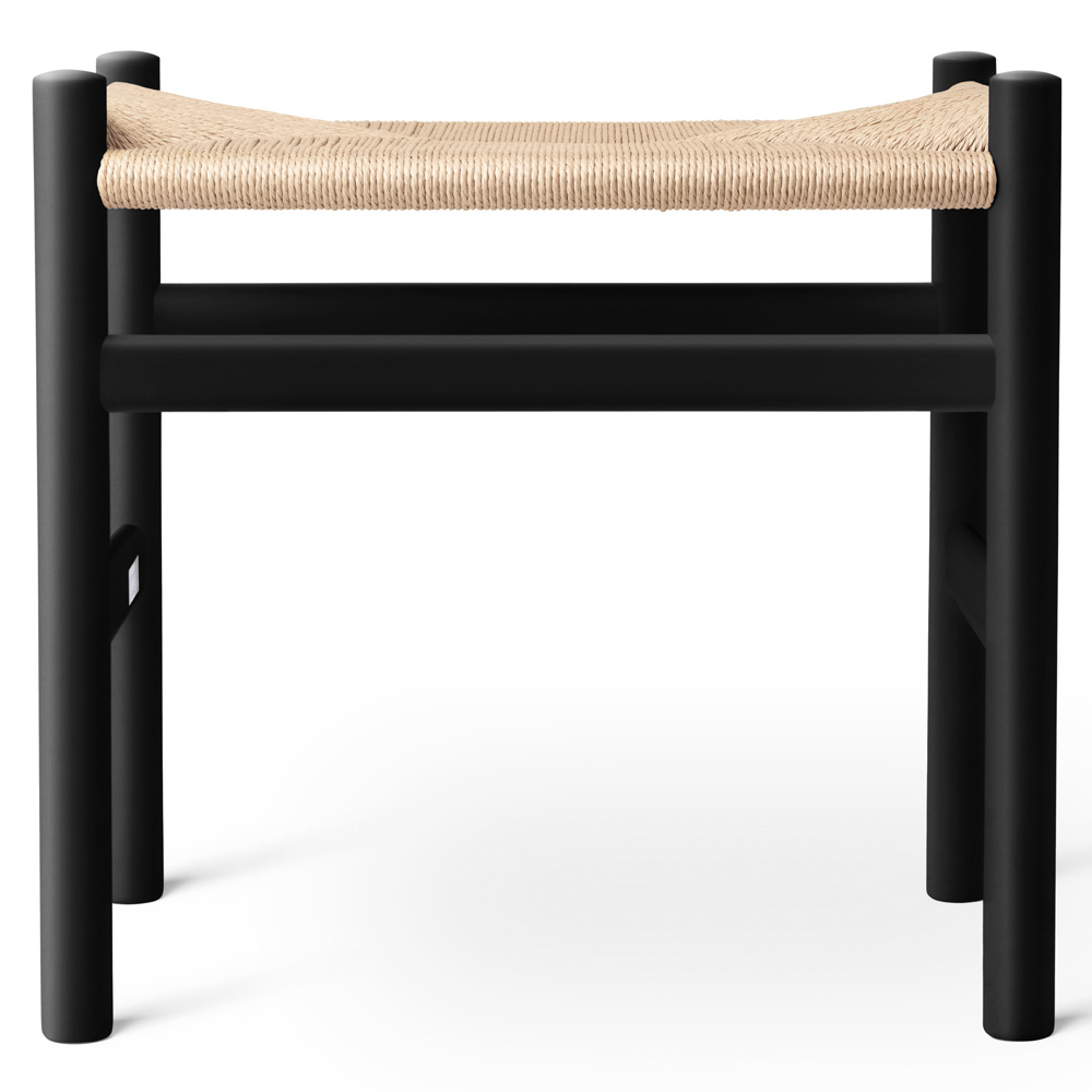 CH53 Footstool - Natural Paper Cord