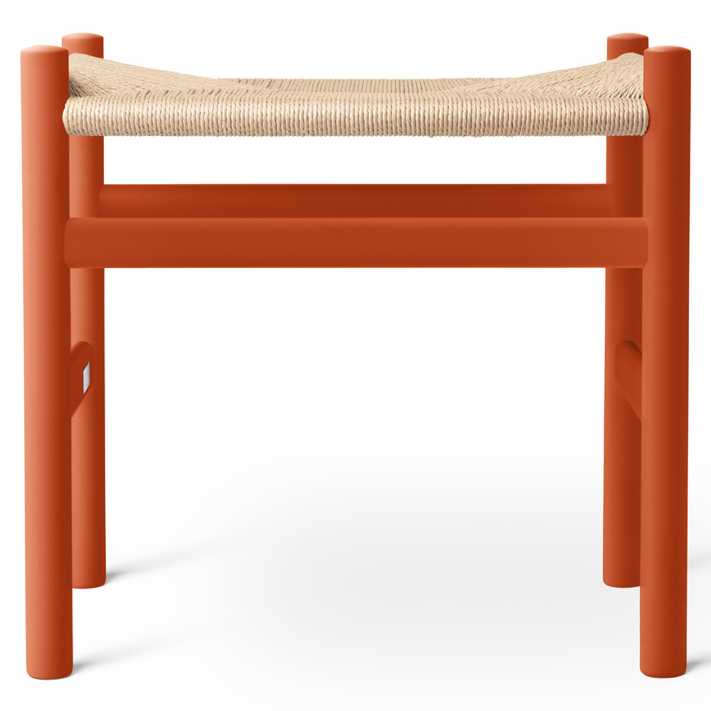 CH53 Footstool - Natural Paper Cord