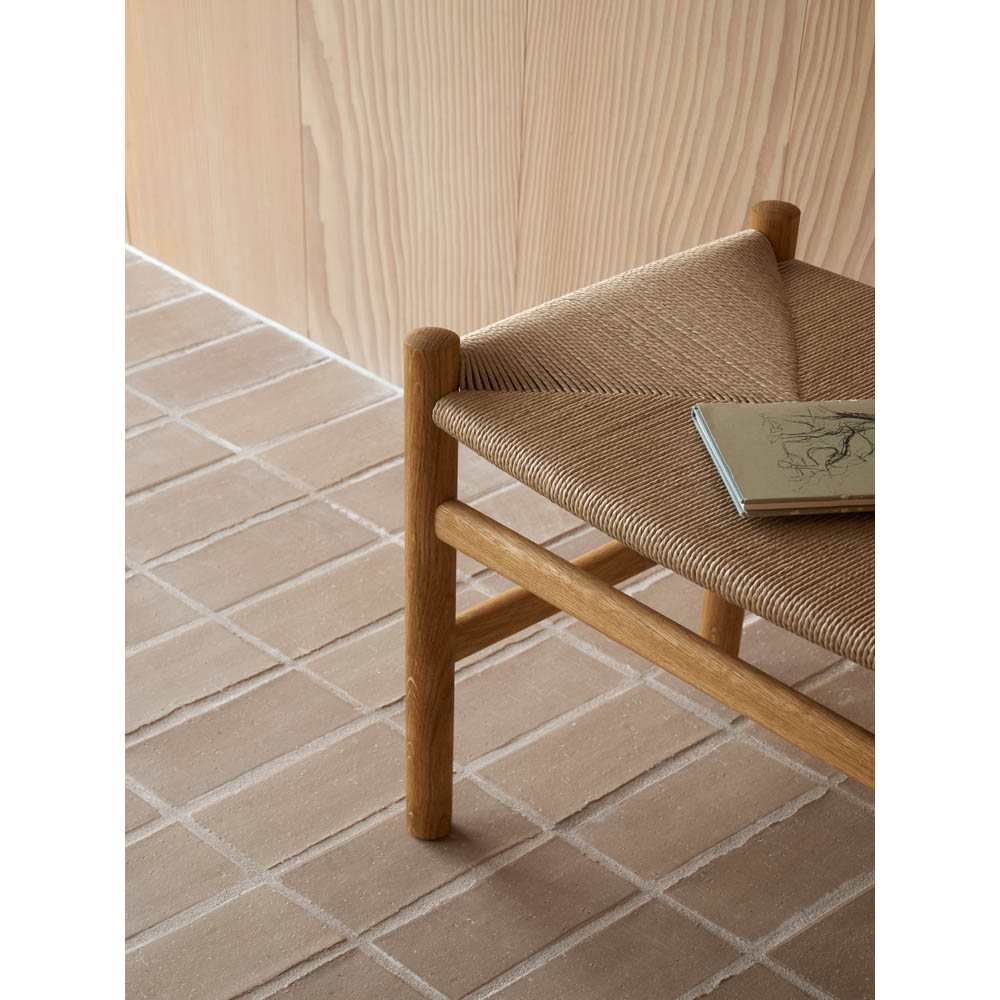 CH53 Footstool - Natural Paper Cord