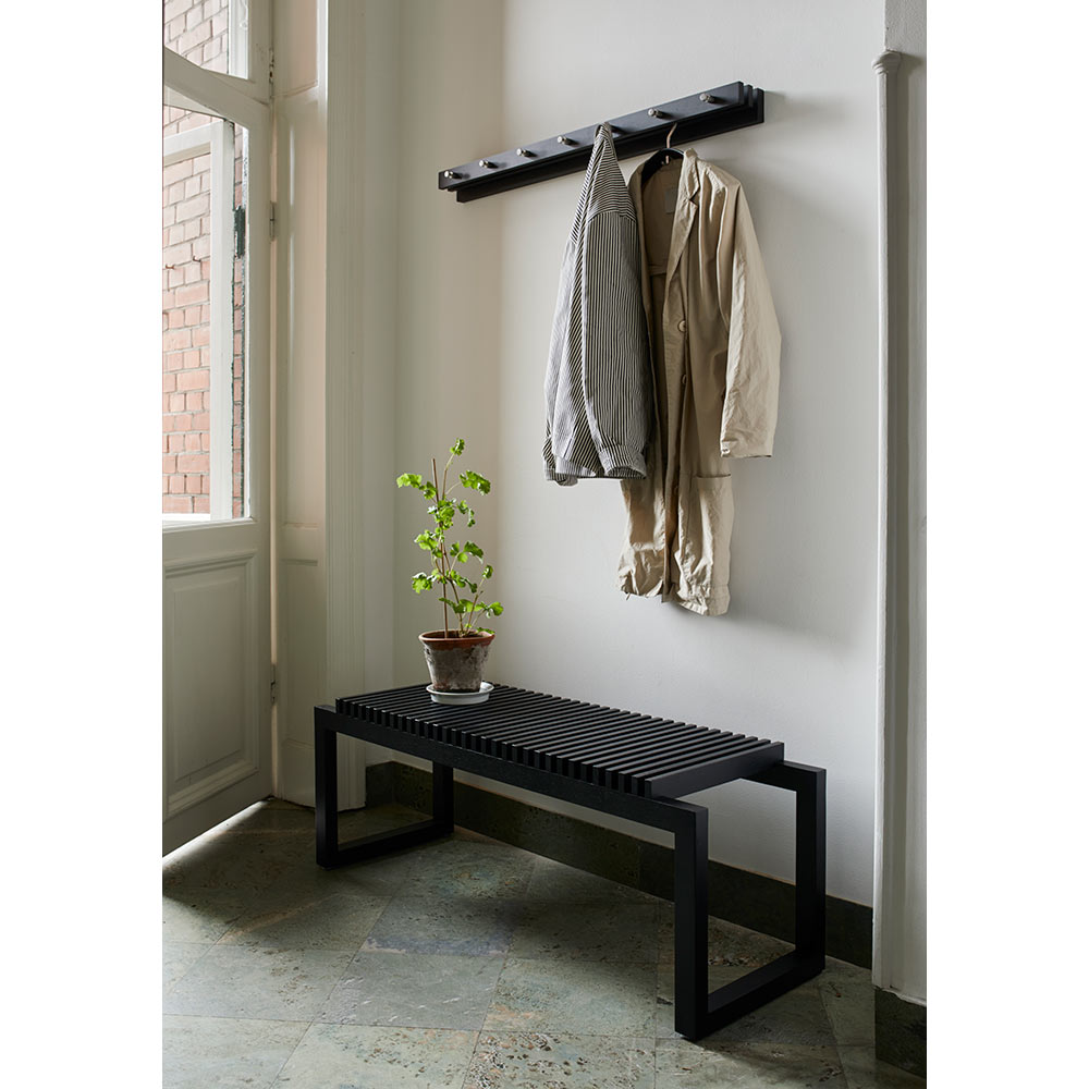 Cutter Coat Rack 28.3' Oakcutter Coat Rack 39.4' Black Colored Oak 2 | Rouse Home