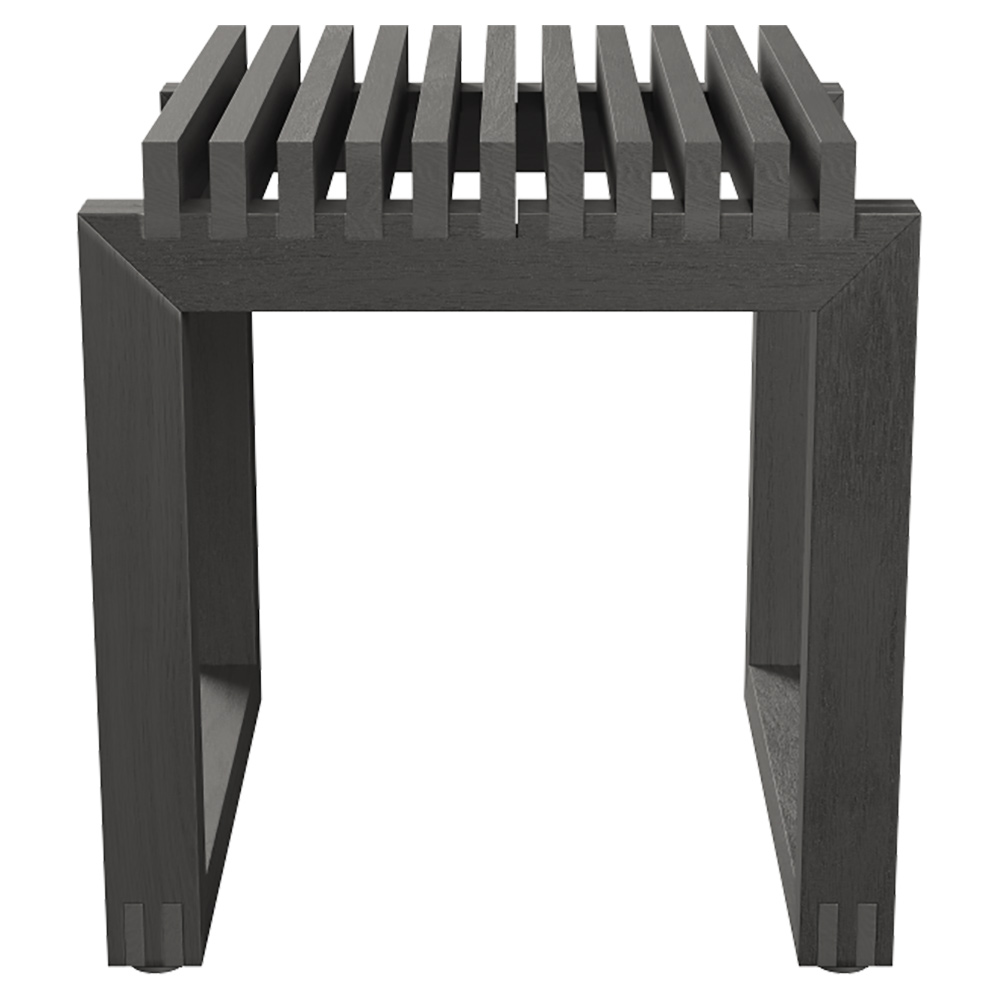 Cutter Stool - Black Colored Oak