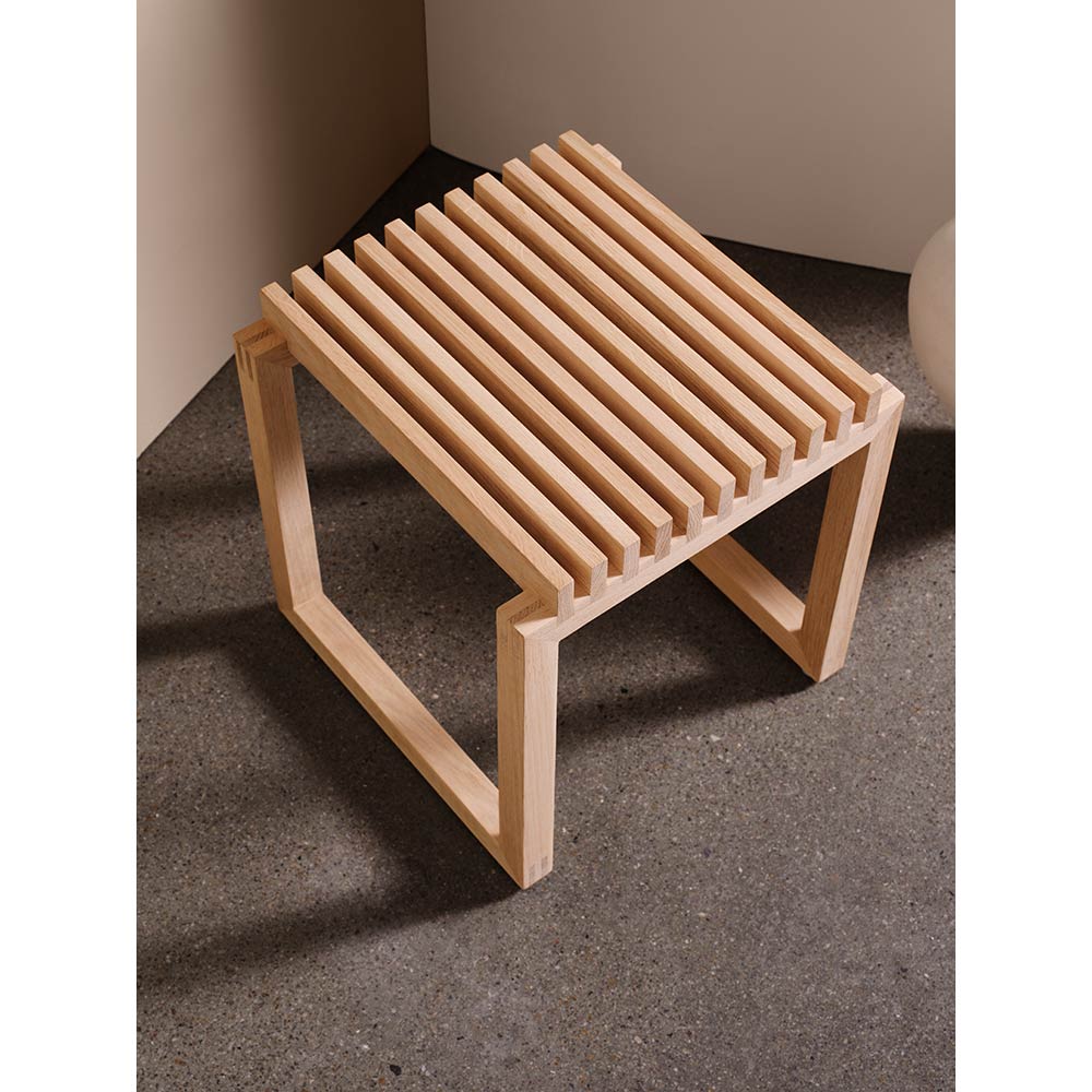 Cutter Stool - Oak