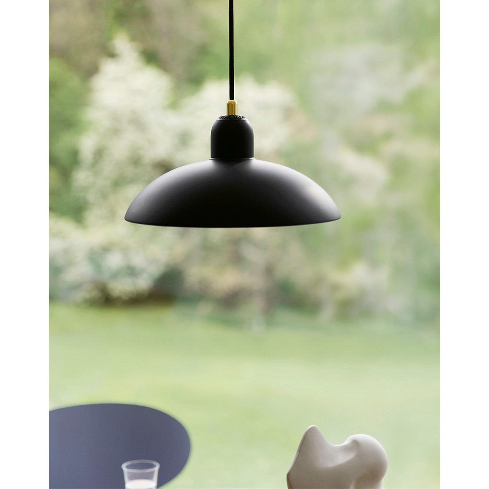 Kaiser Idell Pendant - Black Brass