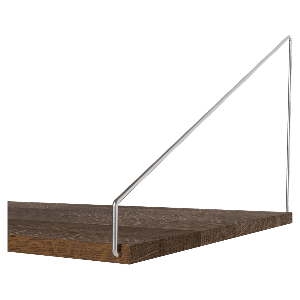 Library Desk Shelf - Dark Oak