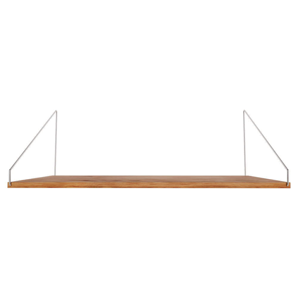 Library Desk Shelf - Natural Oak