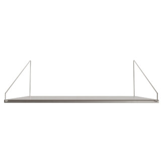 Library Desk Shelf - Stainless Steel