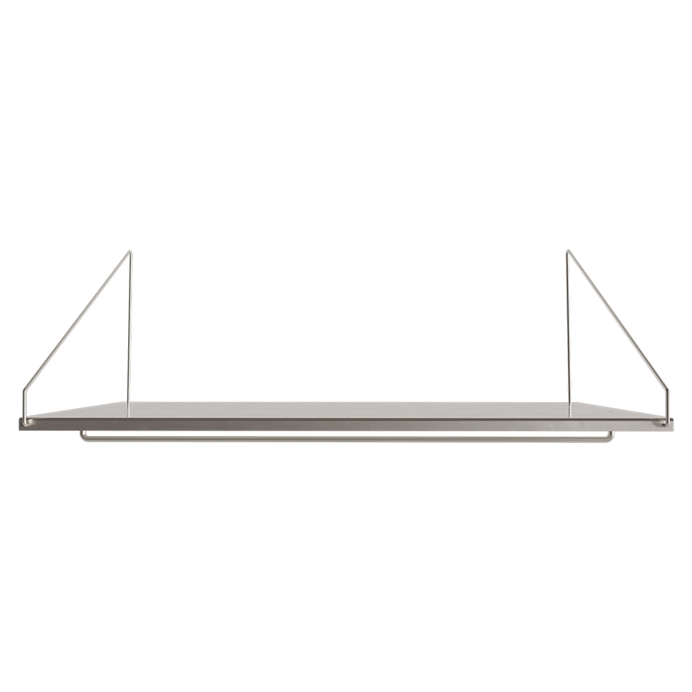 Library Hanger Shelf - Stainless Steel | Rouse Home