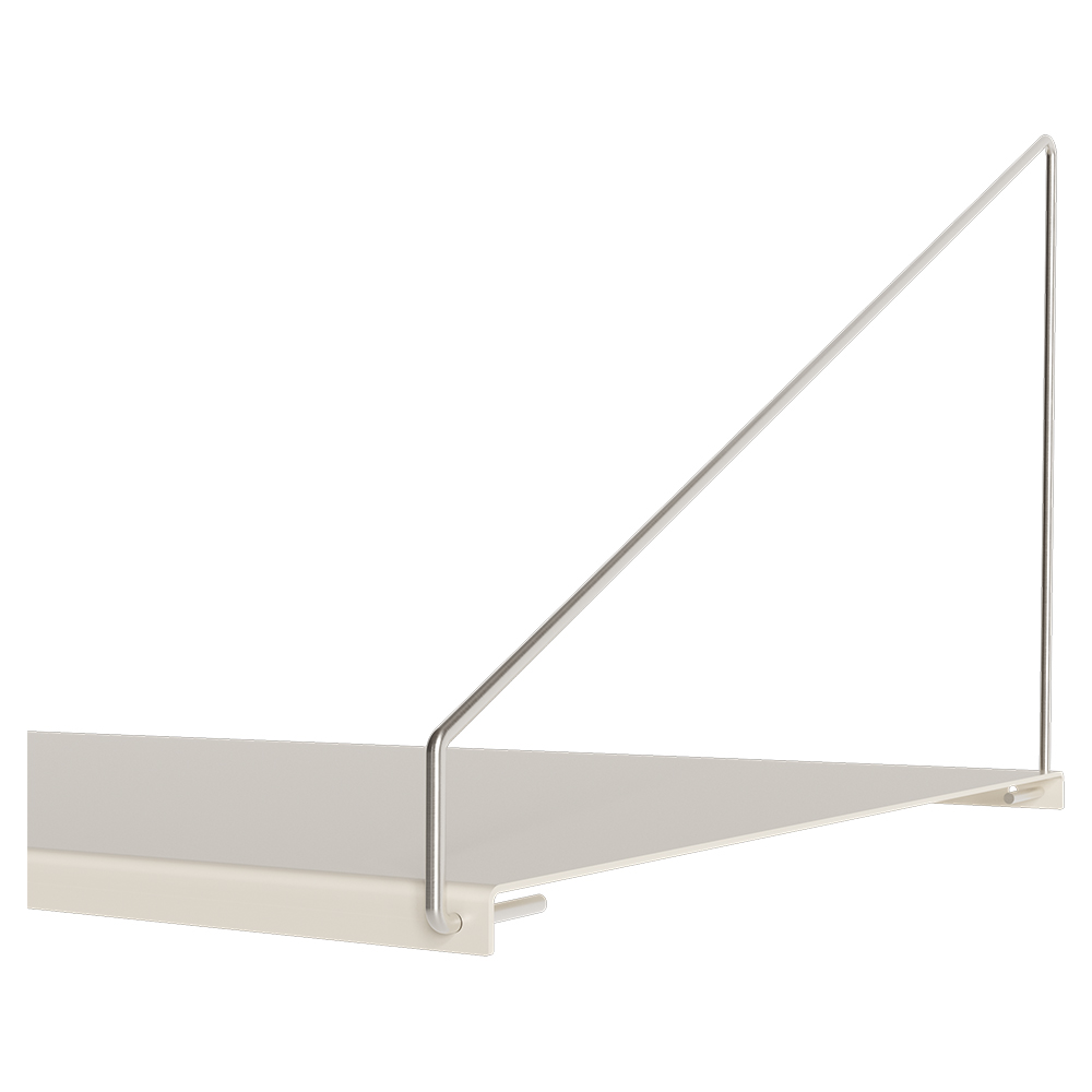 Library Hanger Shelf - Stainless Steel | Rouse Home