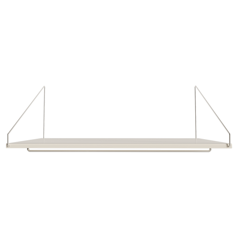 Library Hanger Shelf - Warm White Steel | Rouse Home