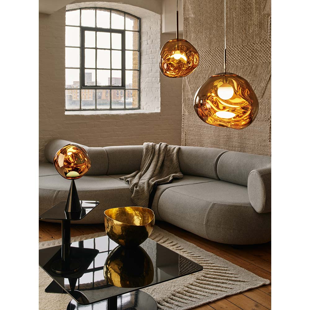 Melt Pendant - Bronze